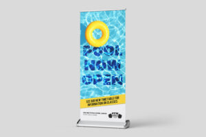 Printed Roller Banners Cardiff Wales