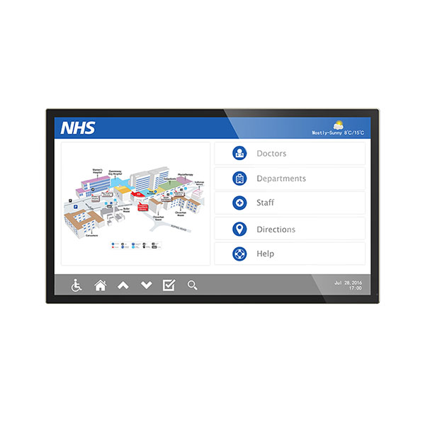Touch Screen Displays Wales : Genesis Marketing and Events Ltd