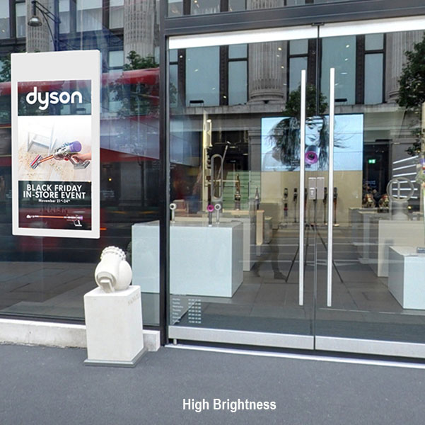 Ultra High Brightness Double-Sided Displays | Wales : Genesis Marketing ...